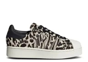 Adidas WMNS SUPERSTAR BOLD 'FUZZY ANIMAL PRINT' sneakers, black