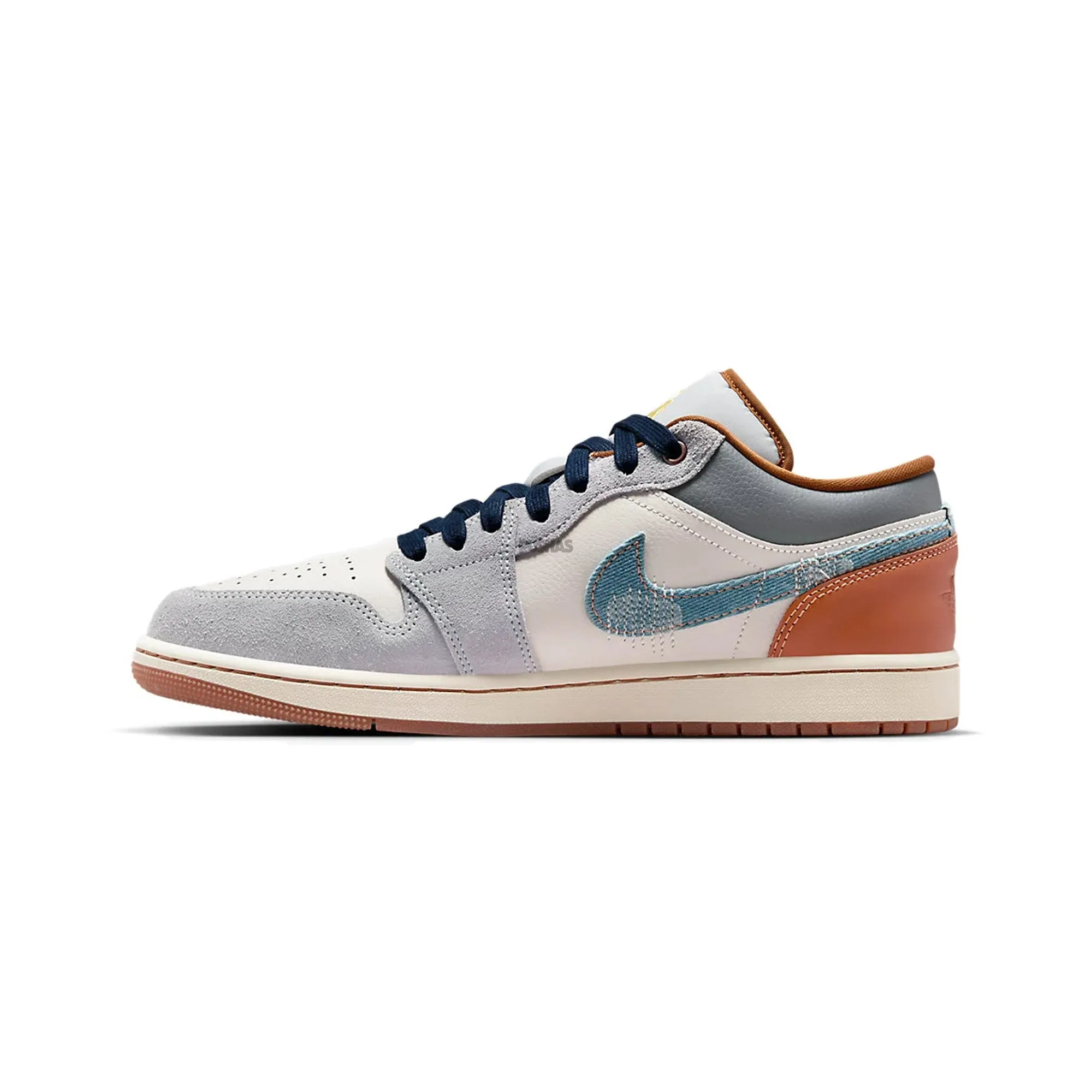 Air Jordan 1 Low SE 'Phantom Repaired Denim Swoosh' (2024)