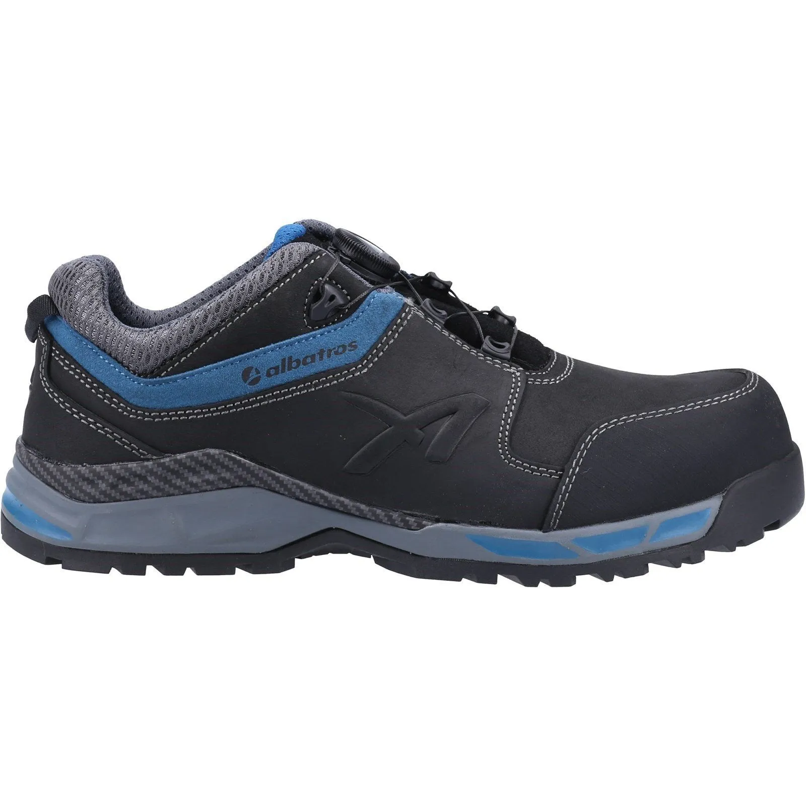 Albatros Mens Tofane Low S3 Leather Safety Trainers