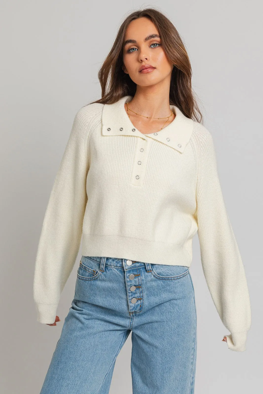 Ashley cozy crop sweater