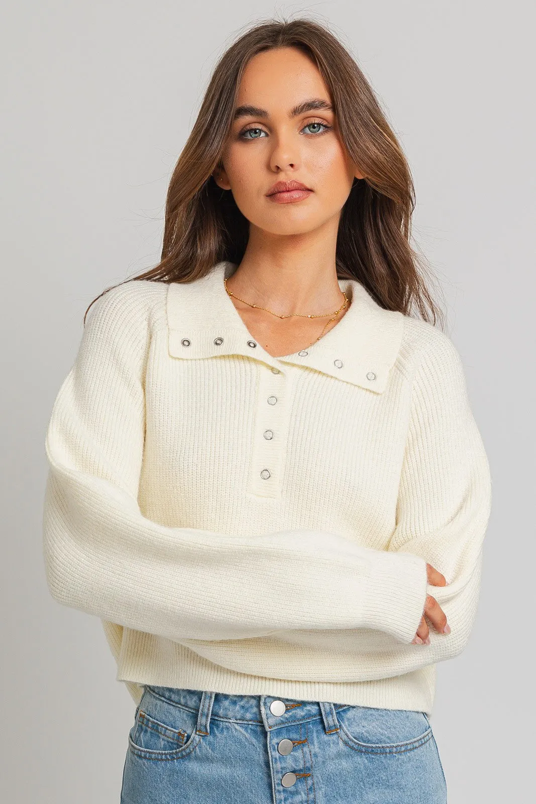 Ashley cozy crop sweater