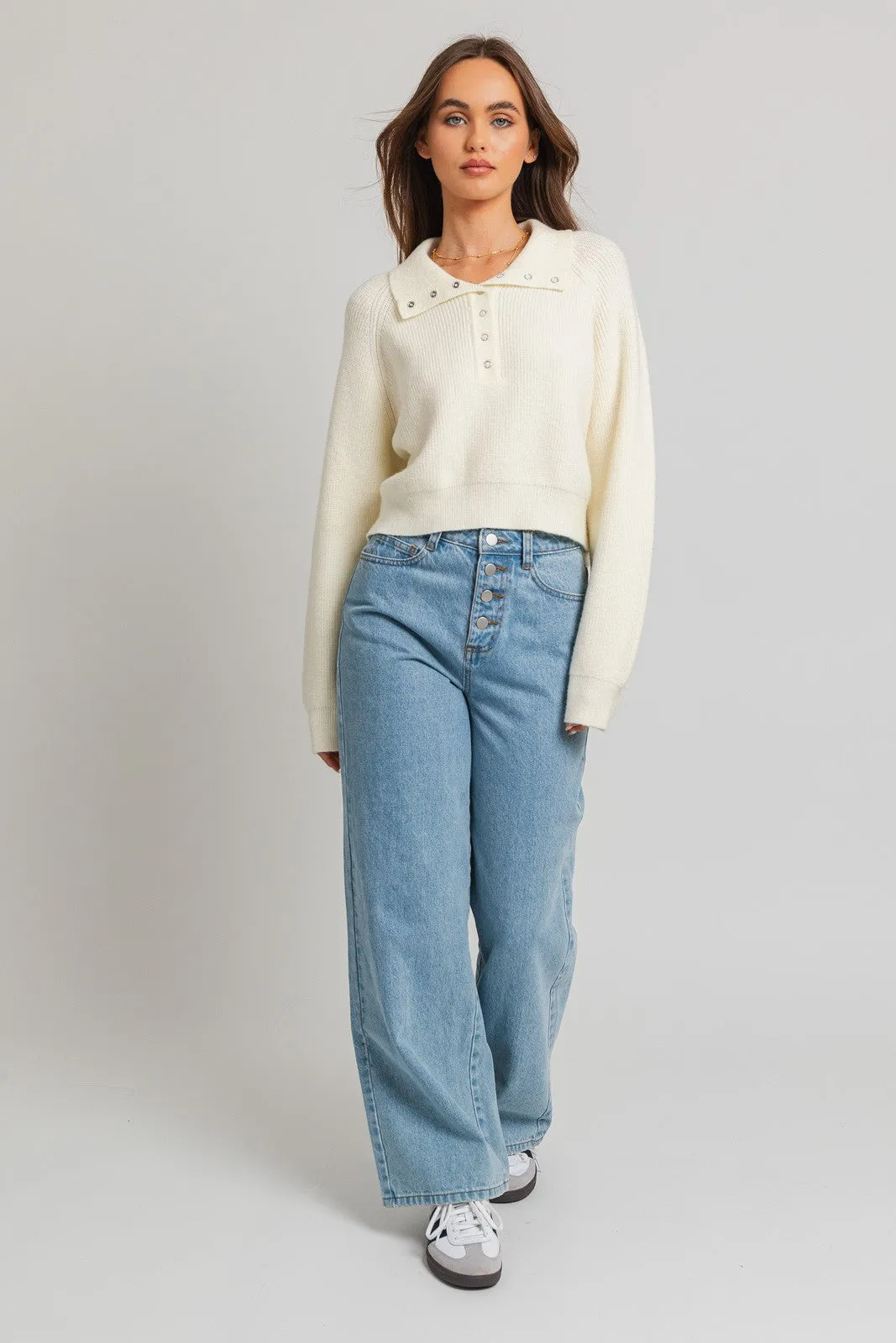 Ashley cozy crop sweater