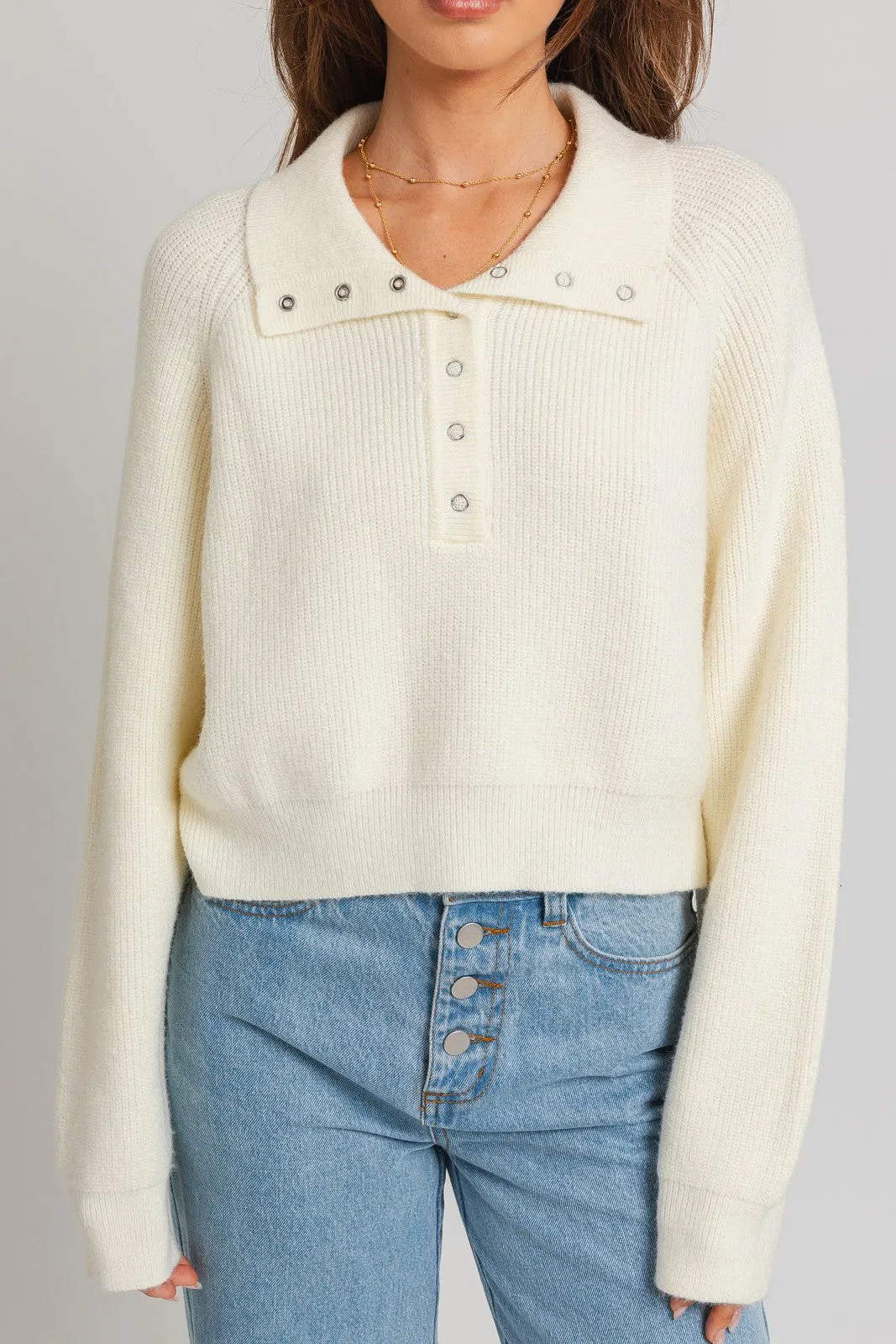 Ashley cozy crop sweater