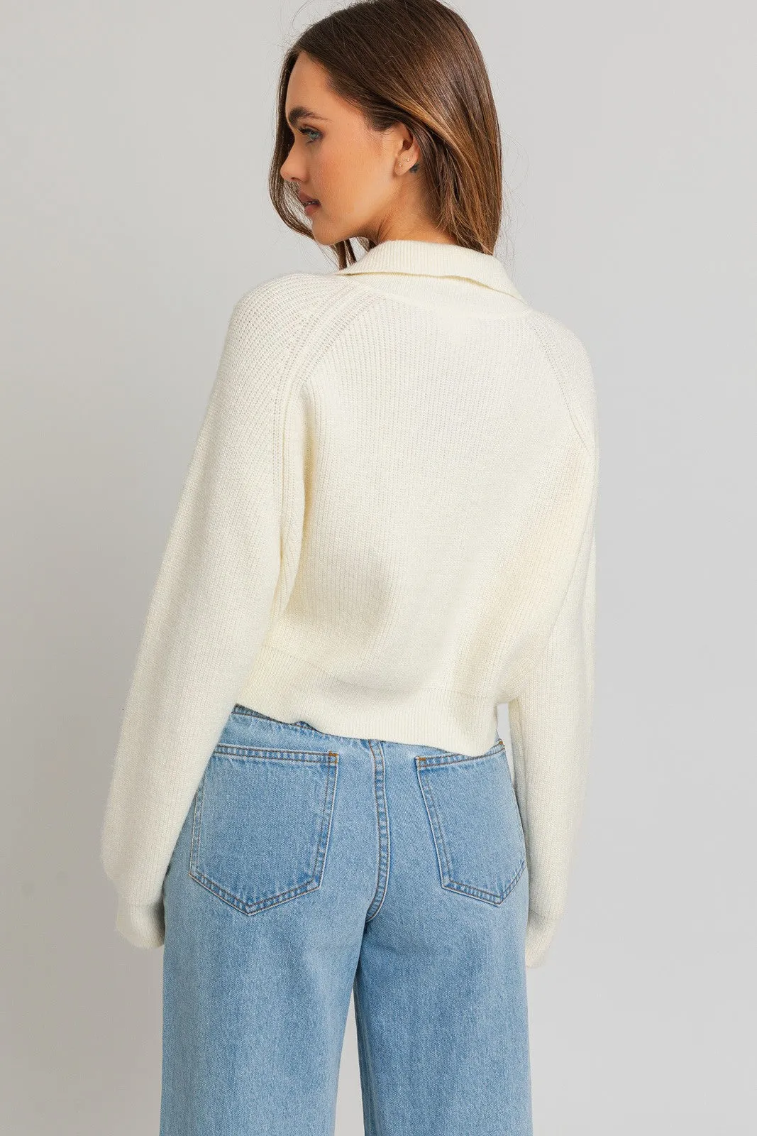 Ashley cozy crop sweater