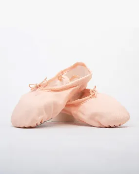 Basic Canvas Split Sole Ballet Slipper