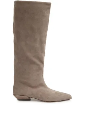 Bettina Boot in Taupe