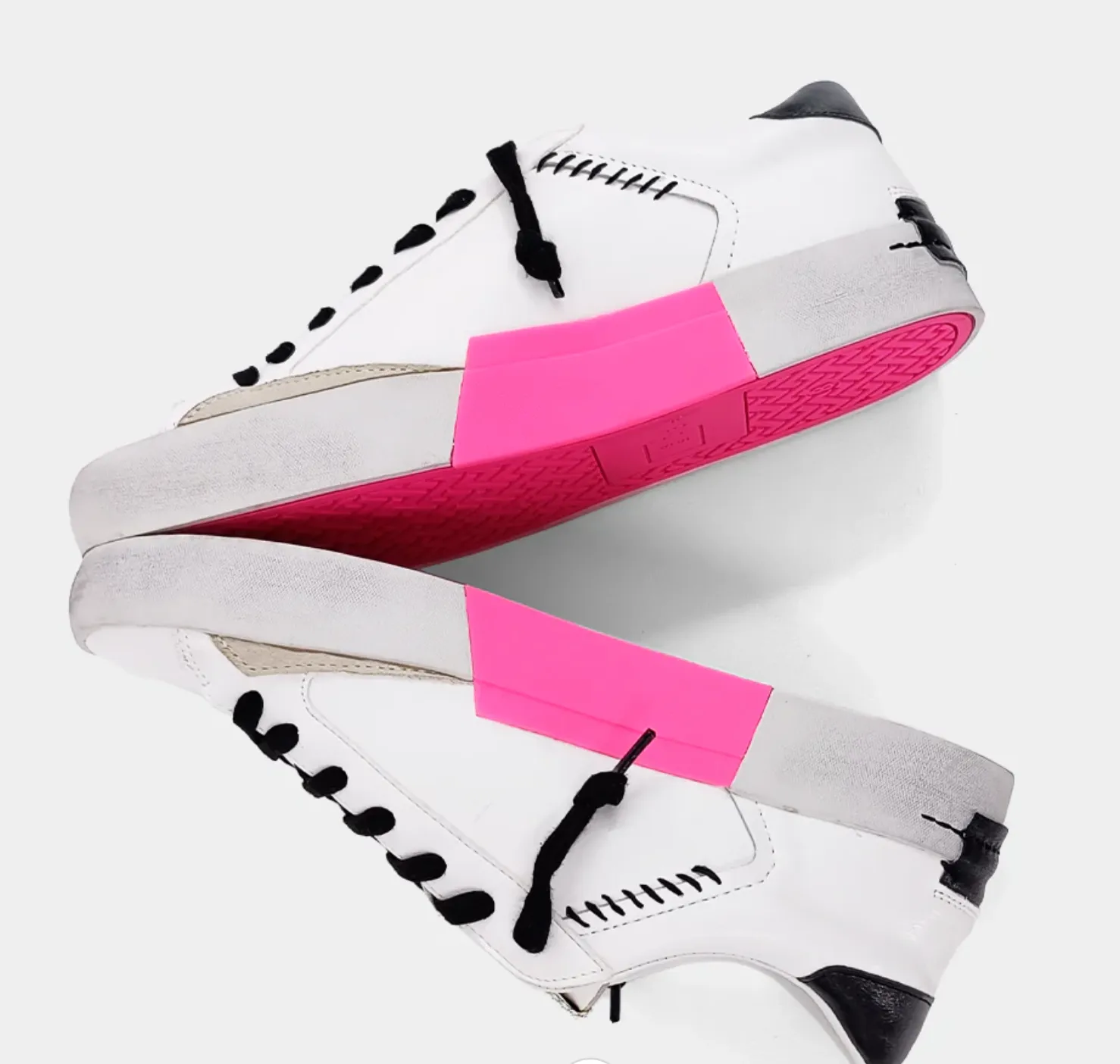 Black/White Ruby Sneaker | Shu Shop