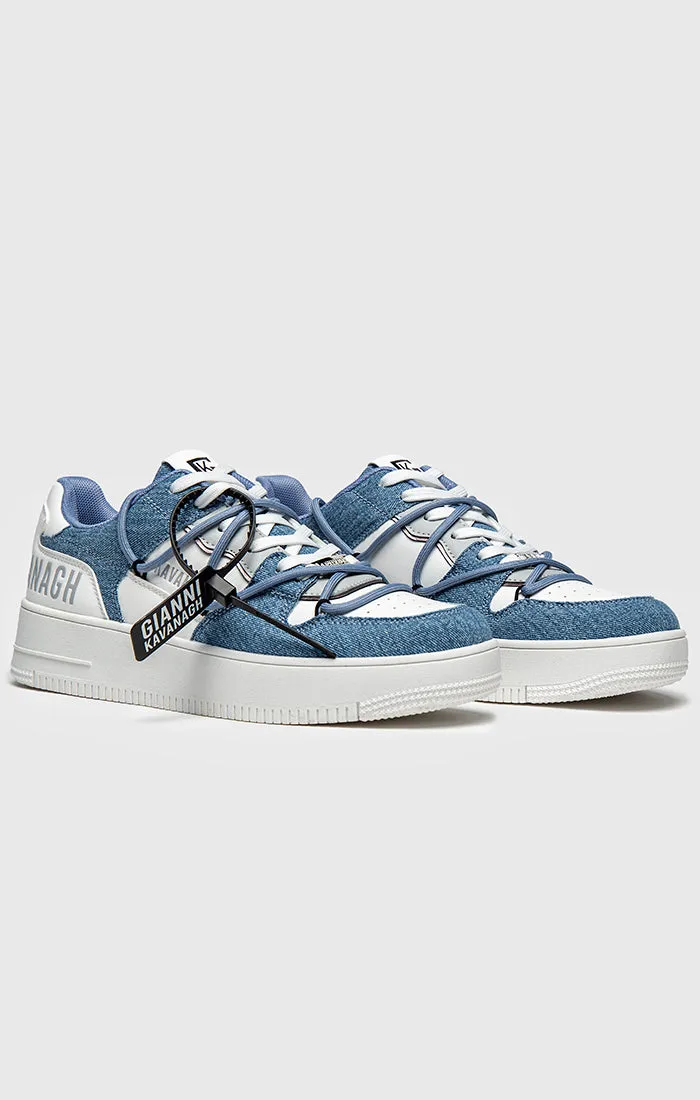 Blue Denim Sneakers