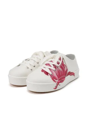 CACTUS DESIGN  PRINT LOW-CUT CANVAS SNEAKER