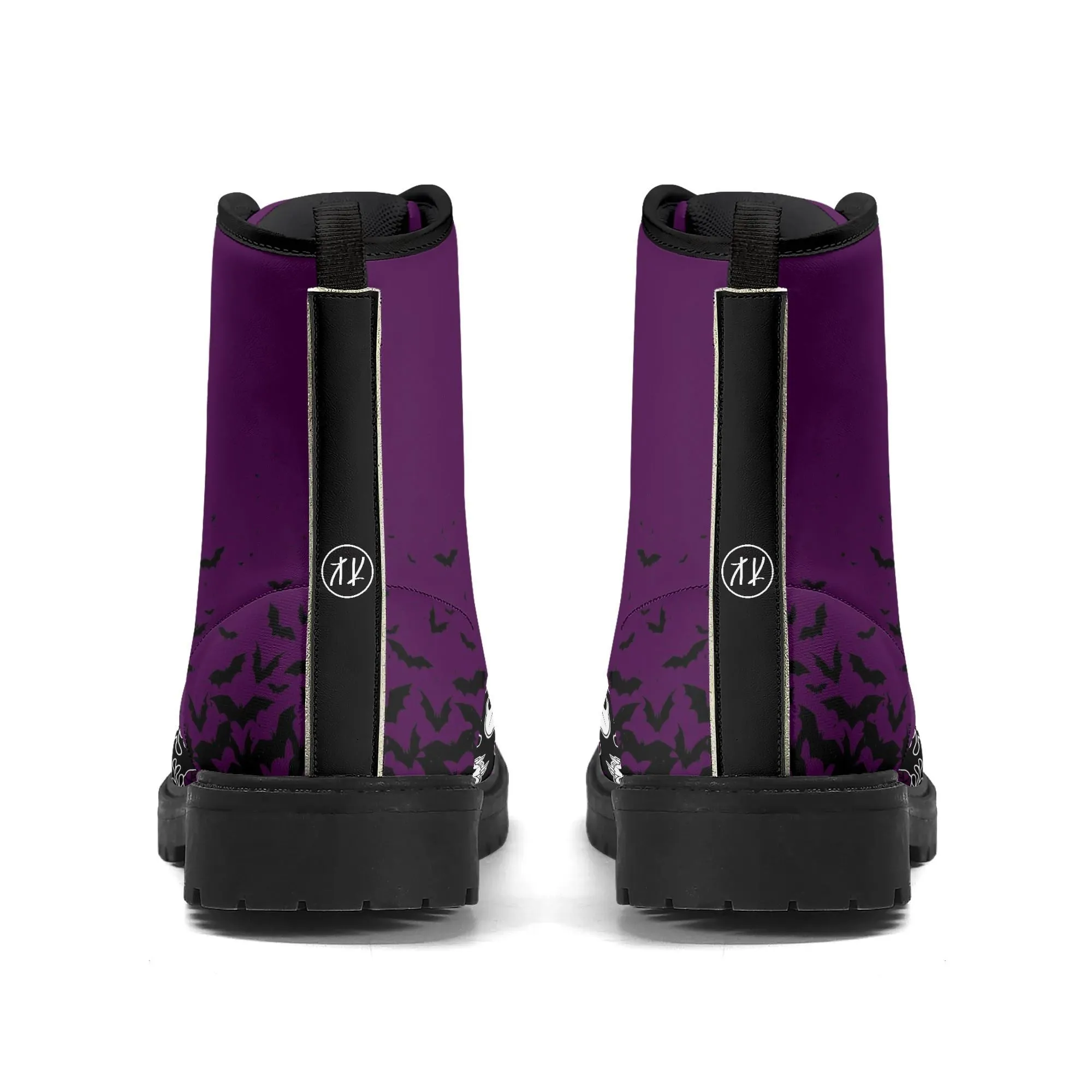 Catmint's / Cat Skulls Women's Leather Boots