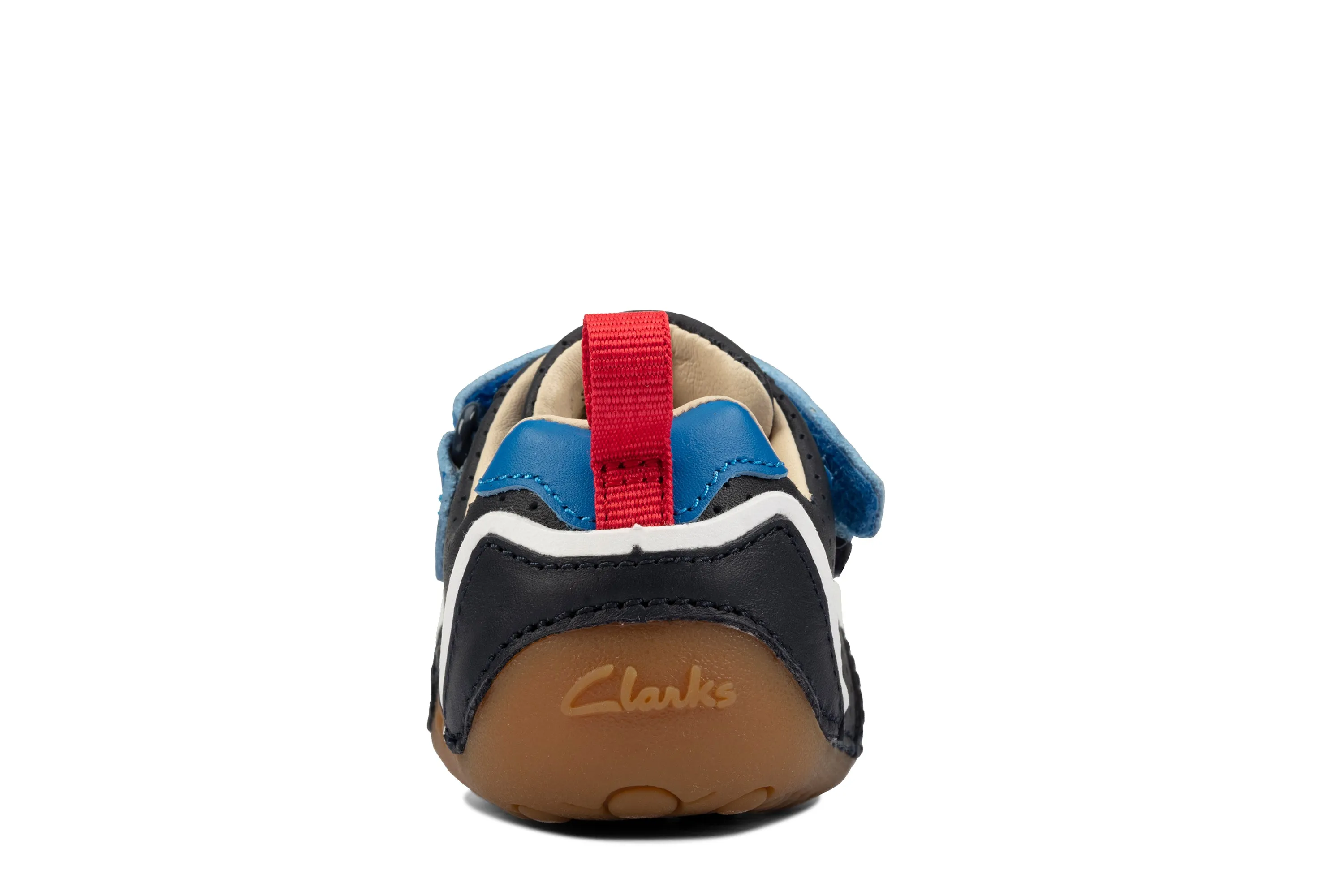 Clarks Tiny Sky T Navy Leather