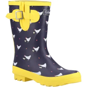 Cotswold Farmyard Womens Printed Mid Wellington