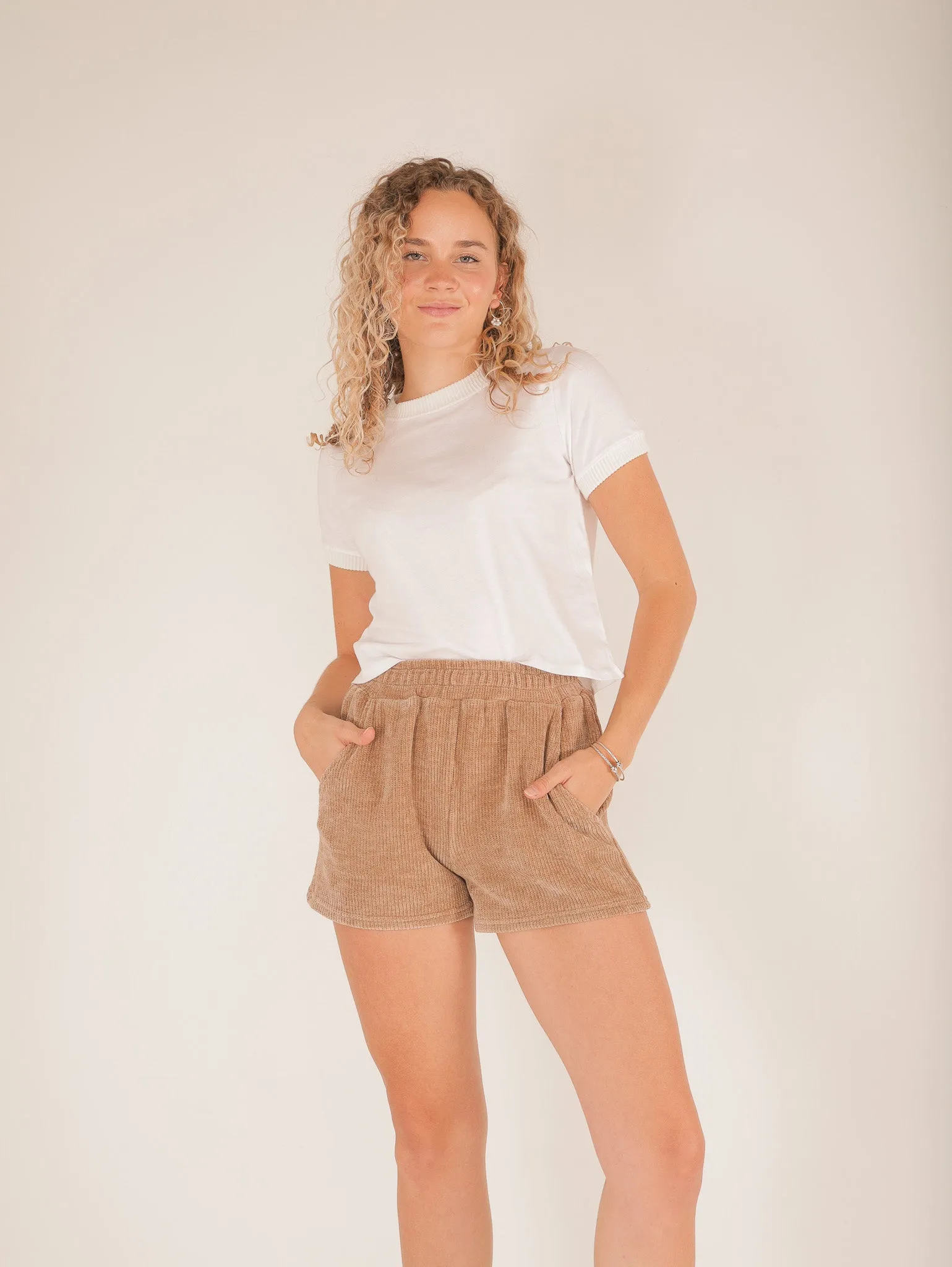 Danielle Chenille Shorts