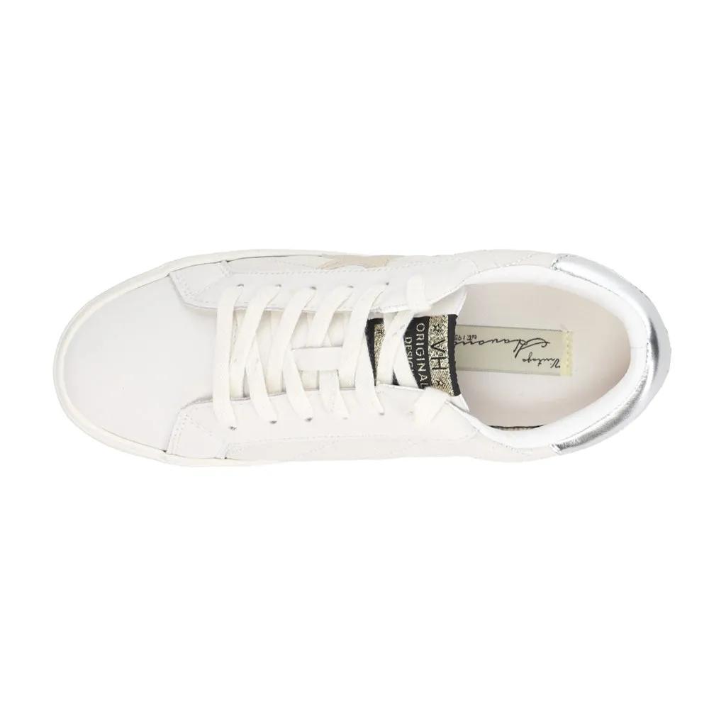 Flair Quilted Metallic Slip On Sneakers