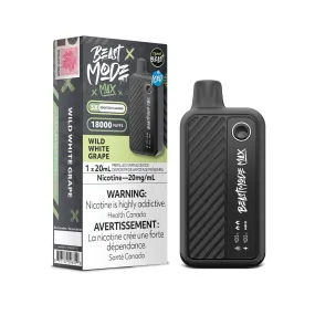 Flavour Beast Beast Mode Max Wild White Grape Iced Disposable Vape