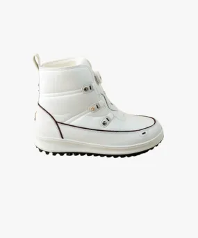 GFJ Golf Women's White Ankle Boots - White