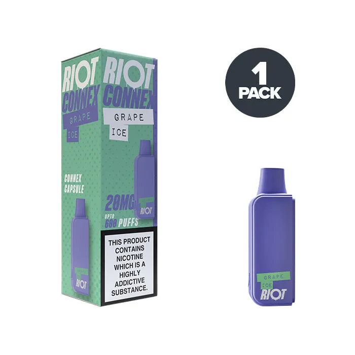 Grape Ice Riot Connex Pre-Filled Pods