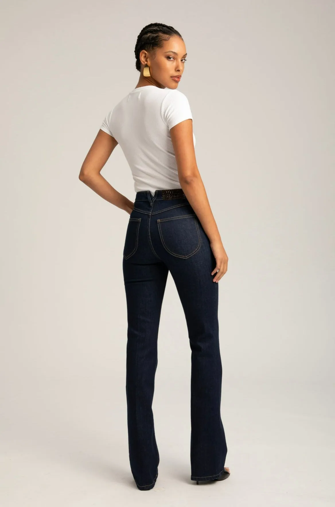 Joan Micro Flare Denim