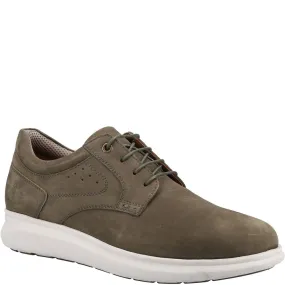 Khaki Brett Lace-Up Trainers