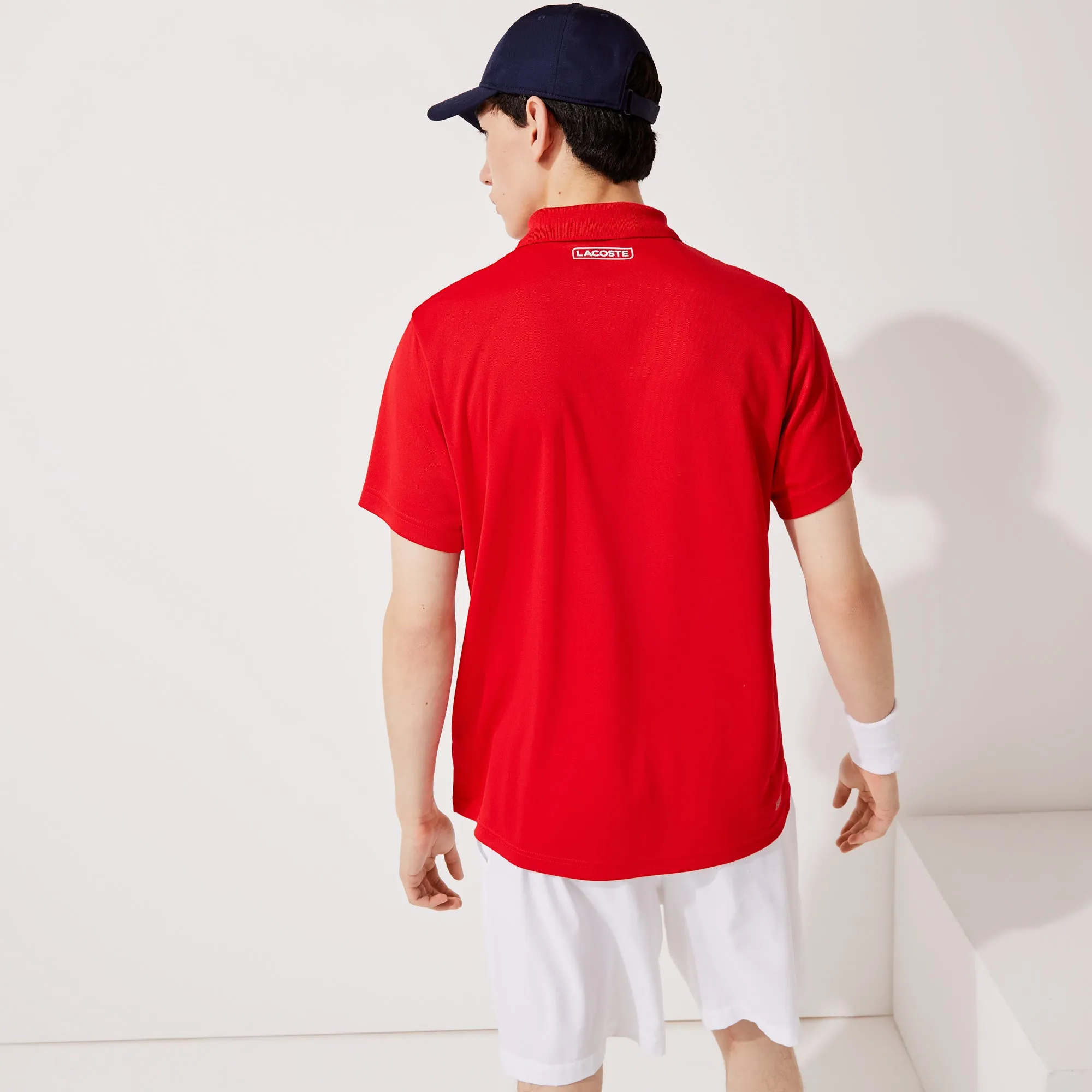 Lacoste Men's SPORT Color-block Piqué And Mesh Polo