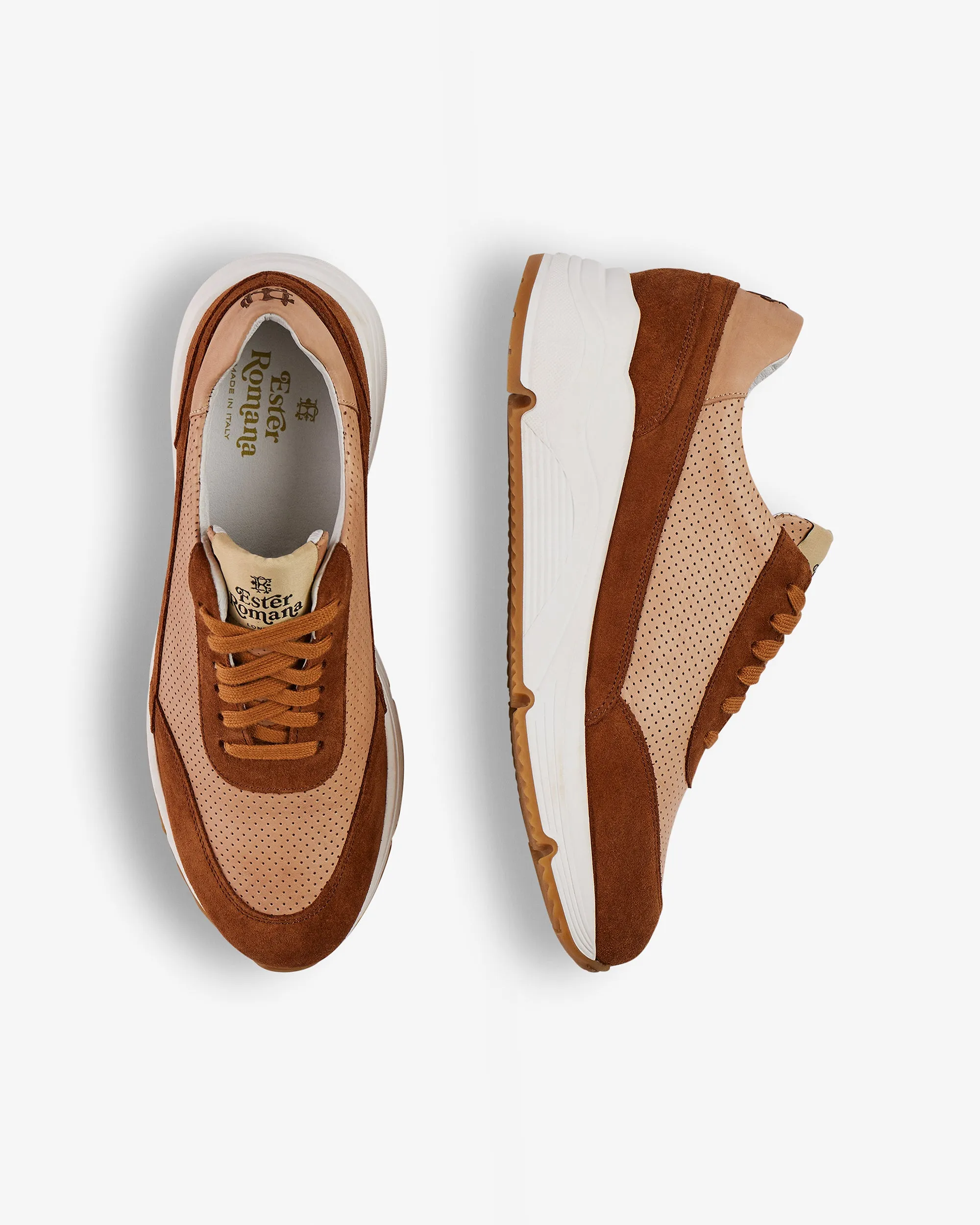 Mica Big Sole Suede Sneaker