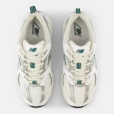 New Balance 530 - SEA SALT/WHITE/MARSH GREEN/SILVER