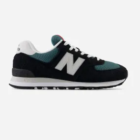 New Balance Unisex-Adult 574 Sneaker Black/Grey