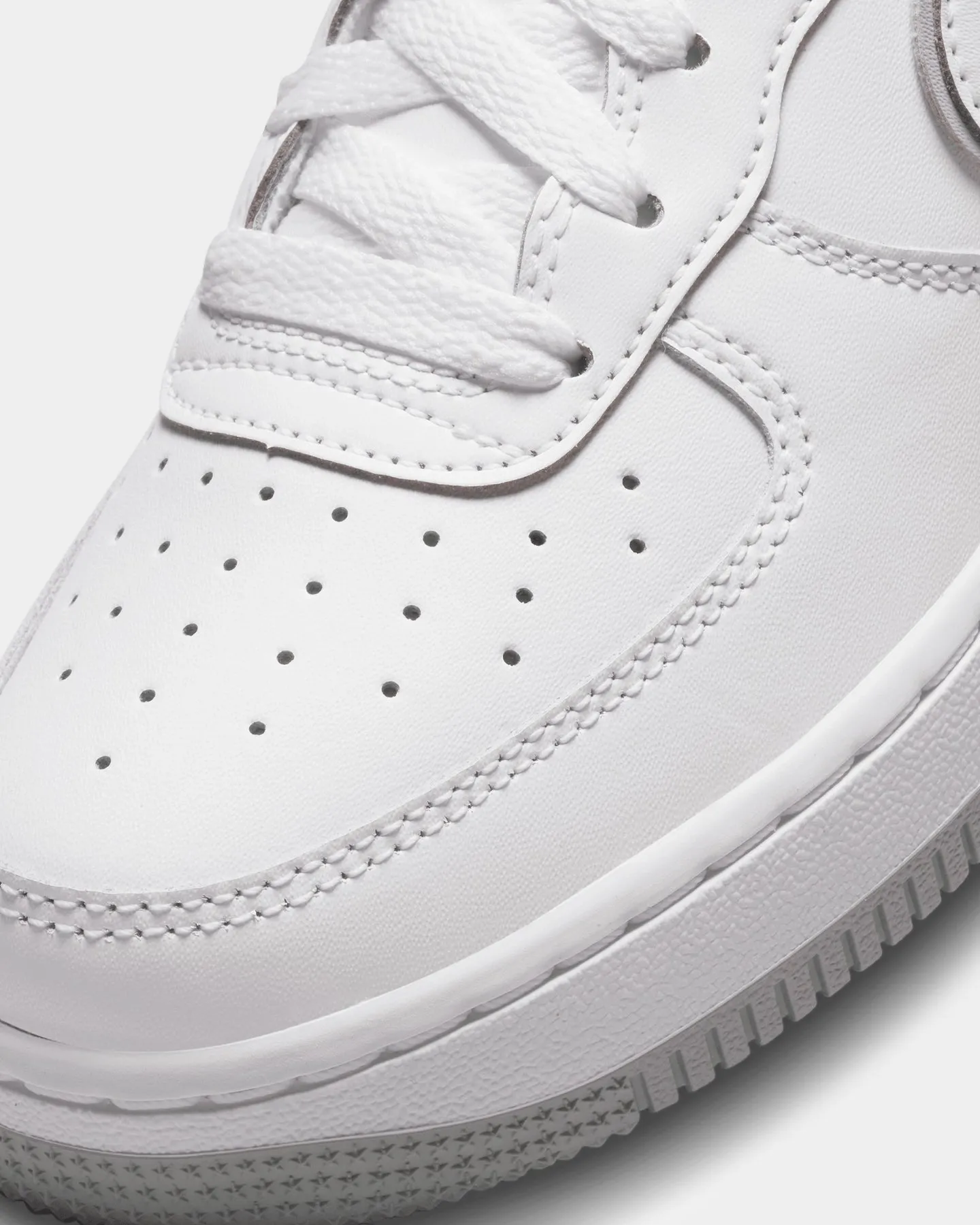 Nike Kids' Air Force 1 (GS) White/Wolf Grey