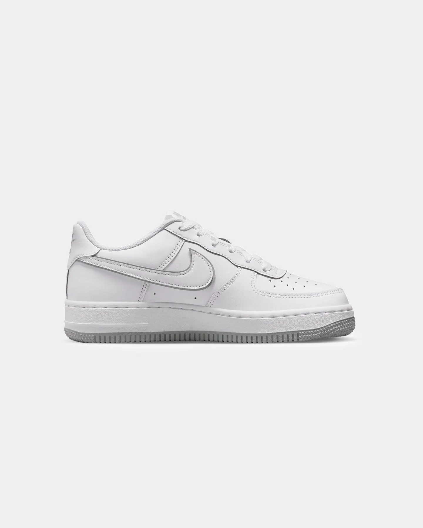 Nike Kids' Air Force 1 (GS) White/Wolf Grey