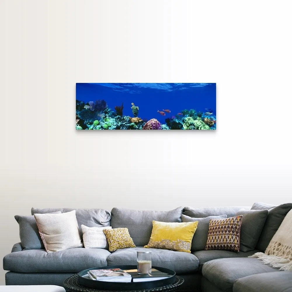 "Caribbean Sea" Canvas Wall Art