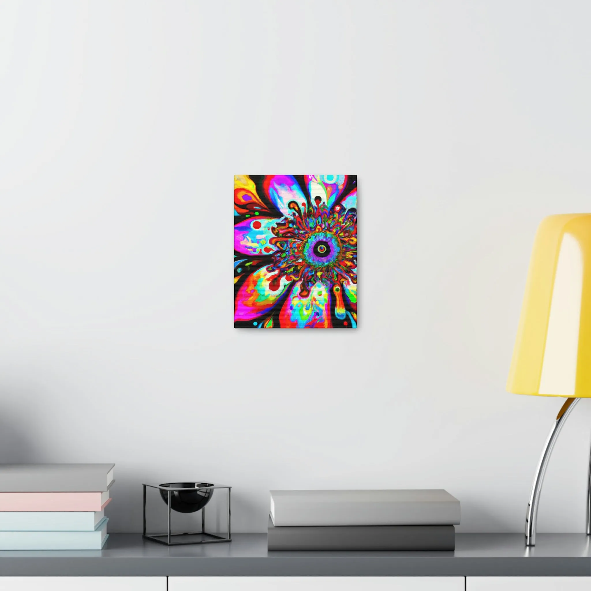 Rainbow Blooms - Canvas