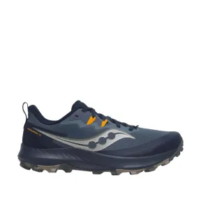 Saucony Men's Peregrine 14 Trail Running Shoes in Dusk/Navy AW24