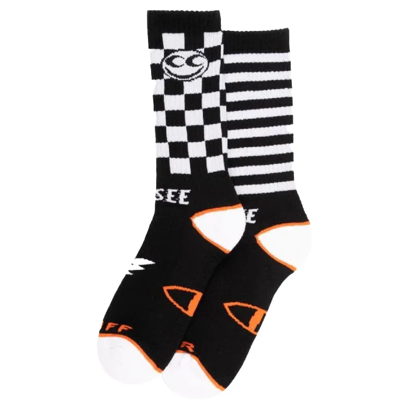 See See x Poler Motor coffee Socks