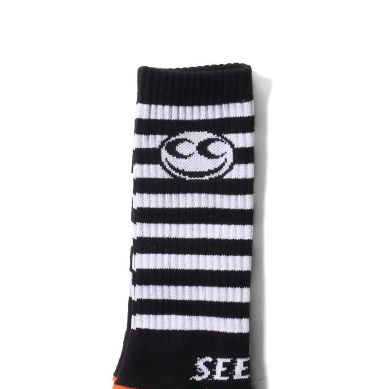 See See x Poler Motor coffee Socks