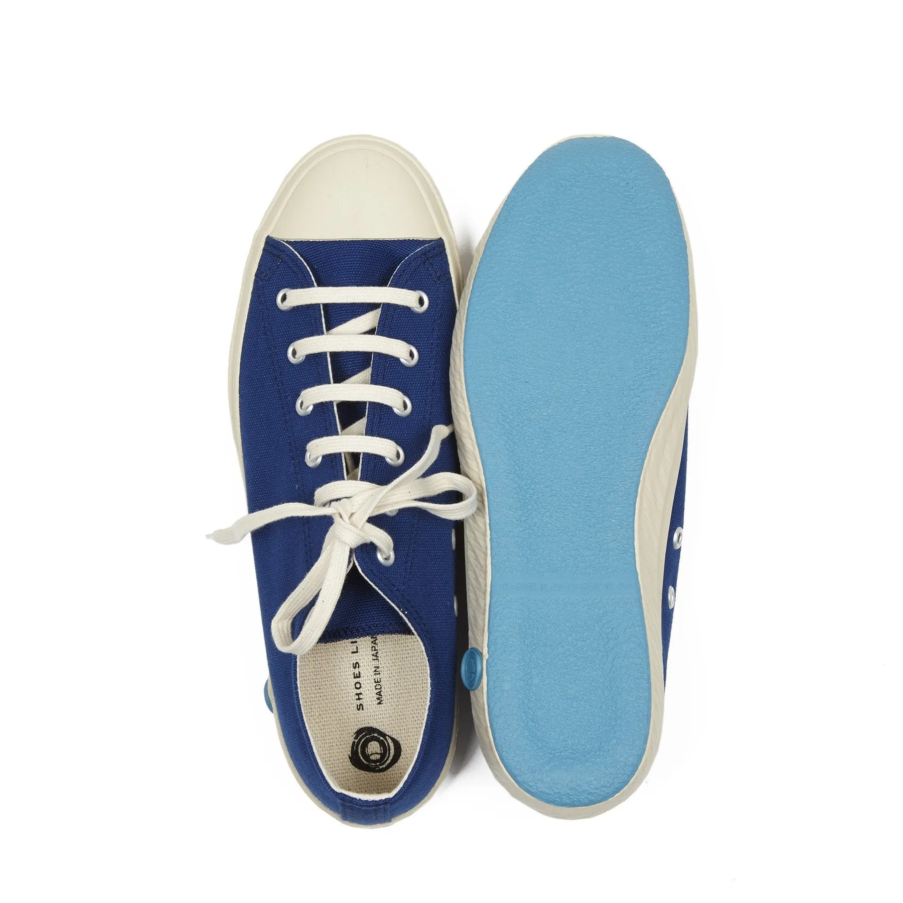 Shoes Like Pottery Canvas Trainers in Indigo