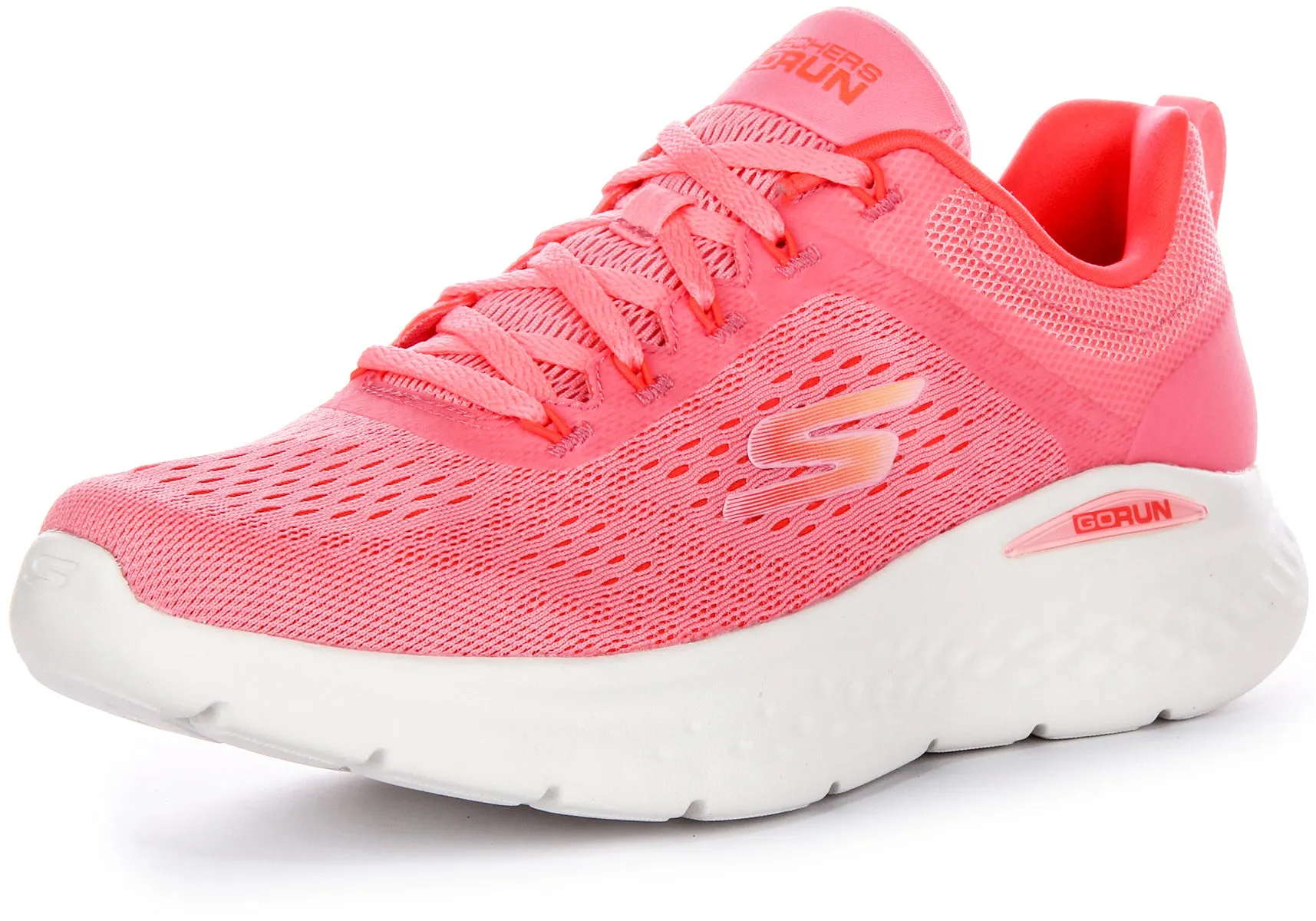 Skechers Go Run Lite Trainers In Pink For Women