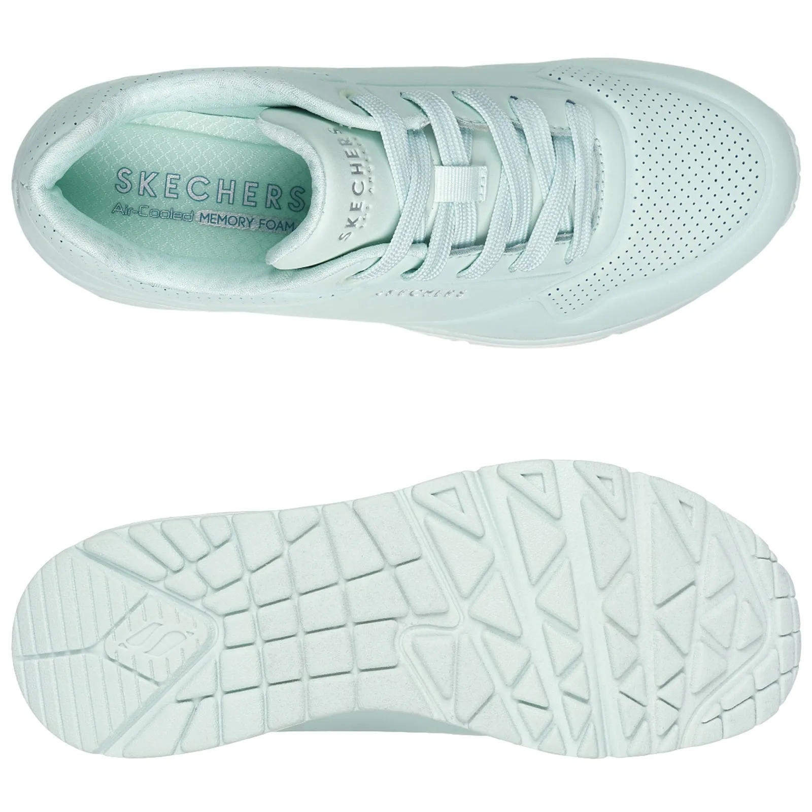 Skechers Ladies Uno Stand On Air Trainers