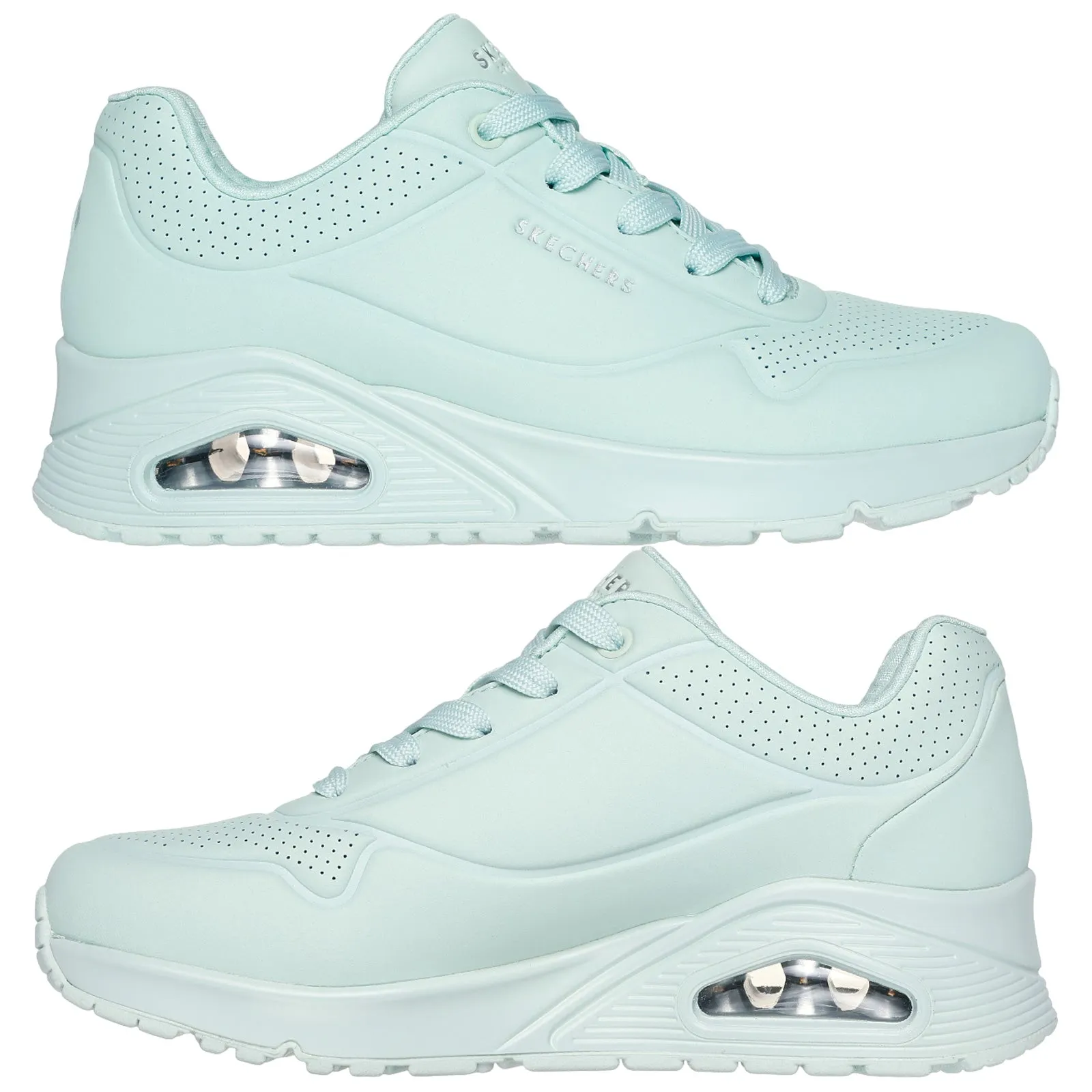 Skechers Ladies Uno Stand On Air Trainers