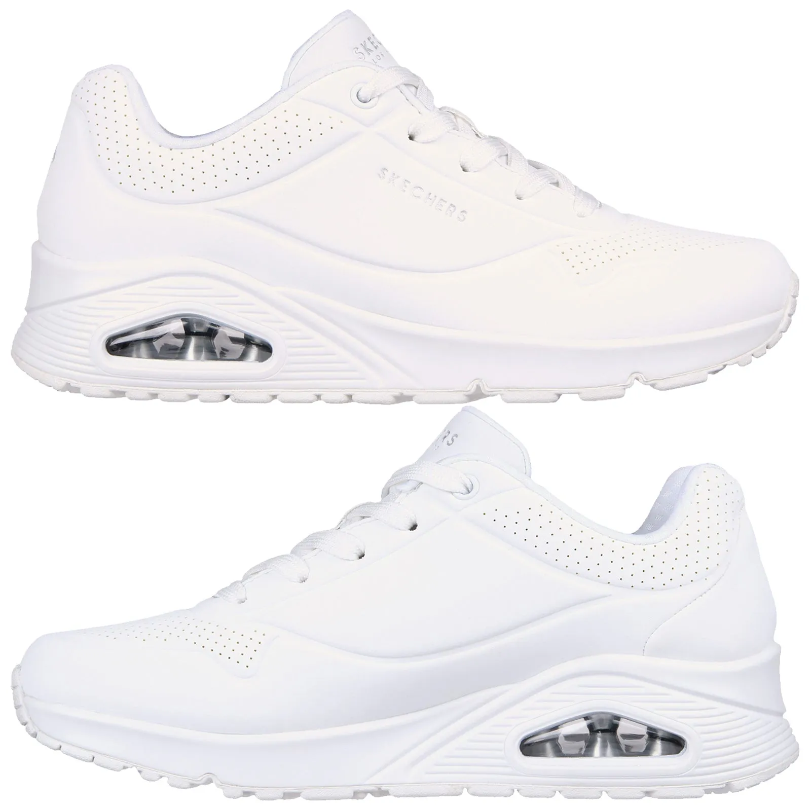 Skechers Ladies Uno Stand On Air Trainers