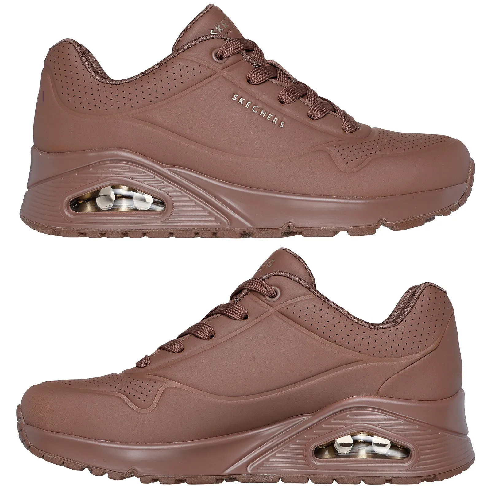 Skechers Ladies Uno Stand On Air Trainers