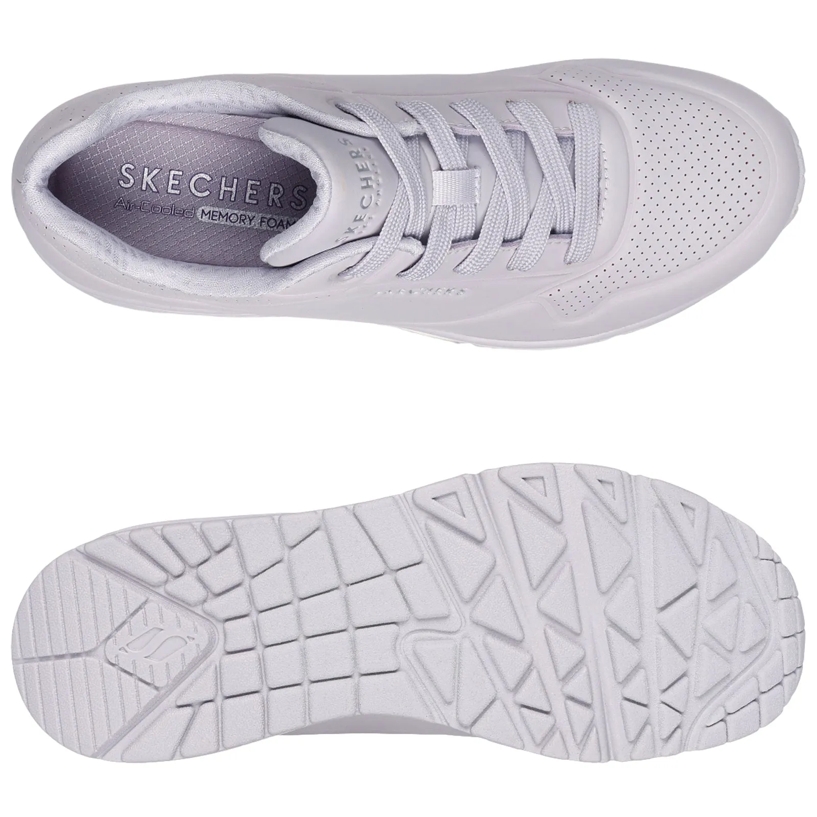 Skechers Ladies Uno Stand On Air Trainers