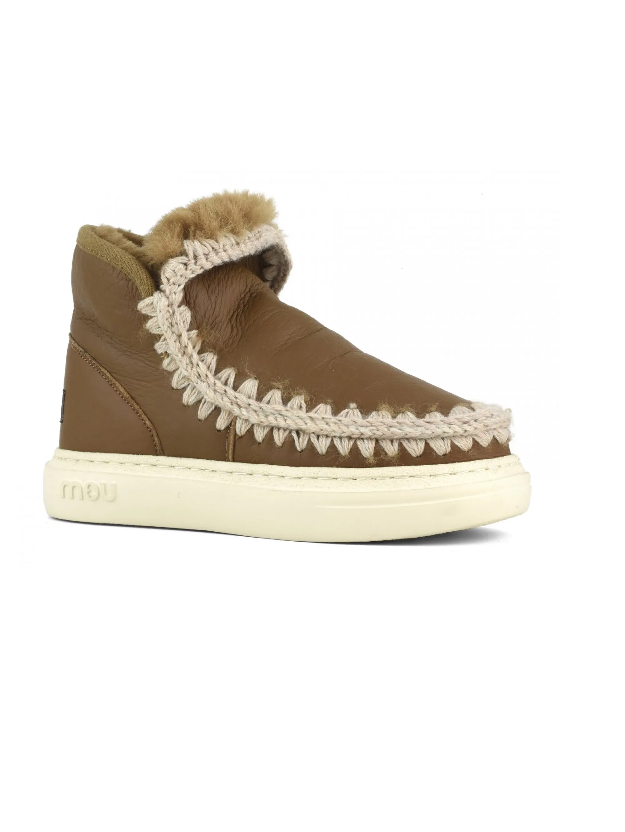 Stivaletto in Montone Sneakers Bold Marrone