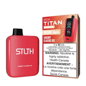 STLTH Titan Max Cherry Classic Ice Disposable Vape