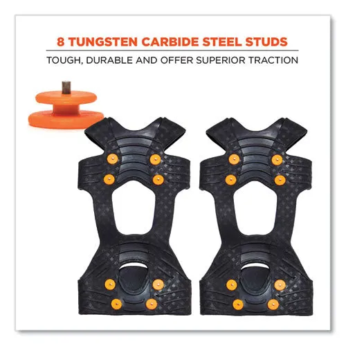 Trex 6300tc One-piece Slip-on Tungsten Carbide Ice Cleats, Large, Black, Pair, Ships In 1-3 Business Days