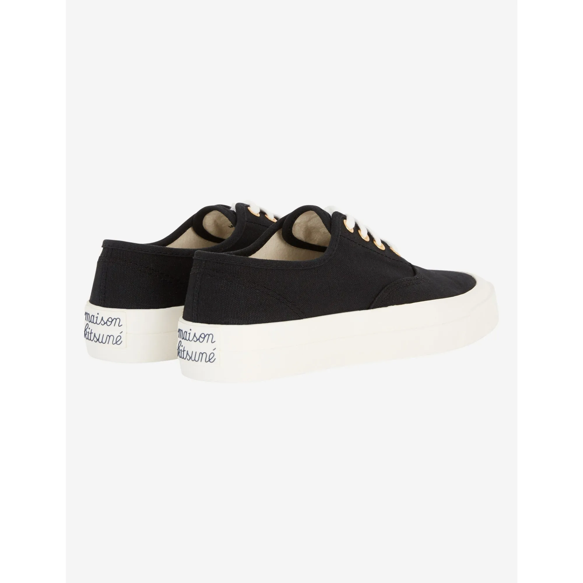 Unisex Canvas Laced Sneaker - Black