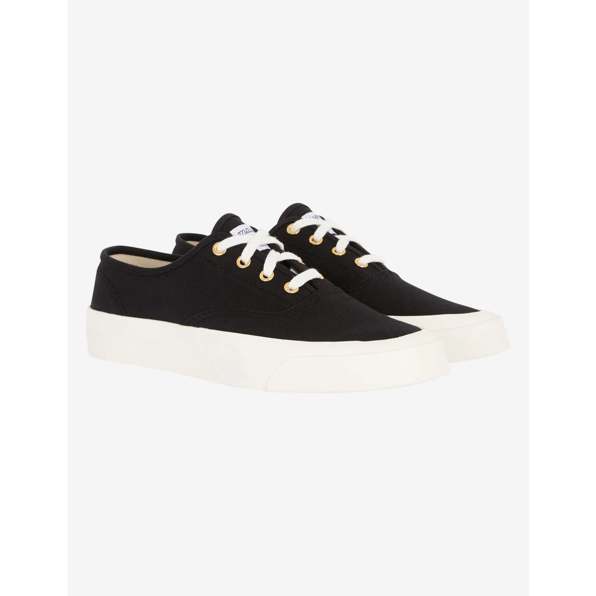 Unisex Canvas Laced Sneaker - Black