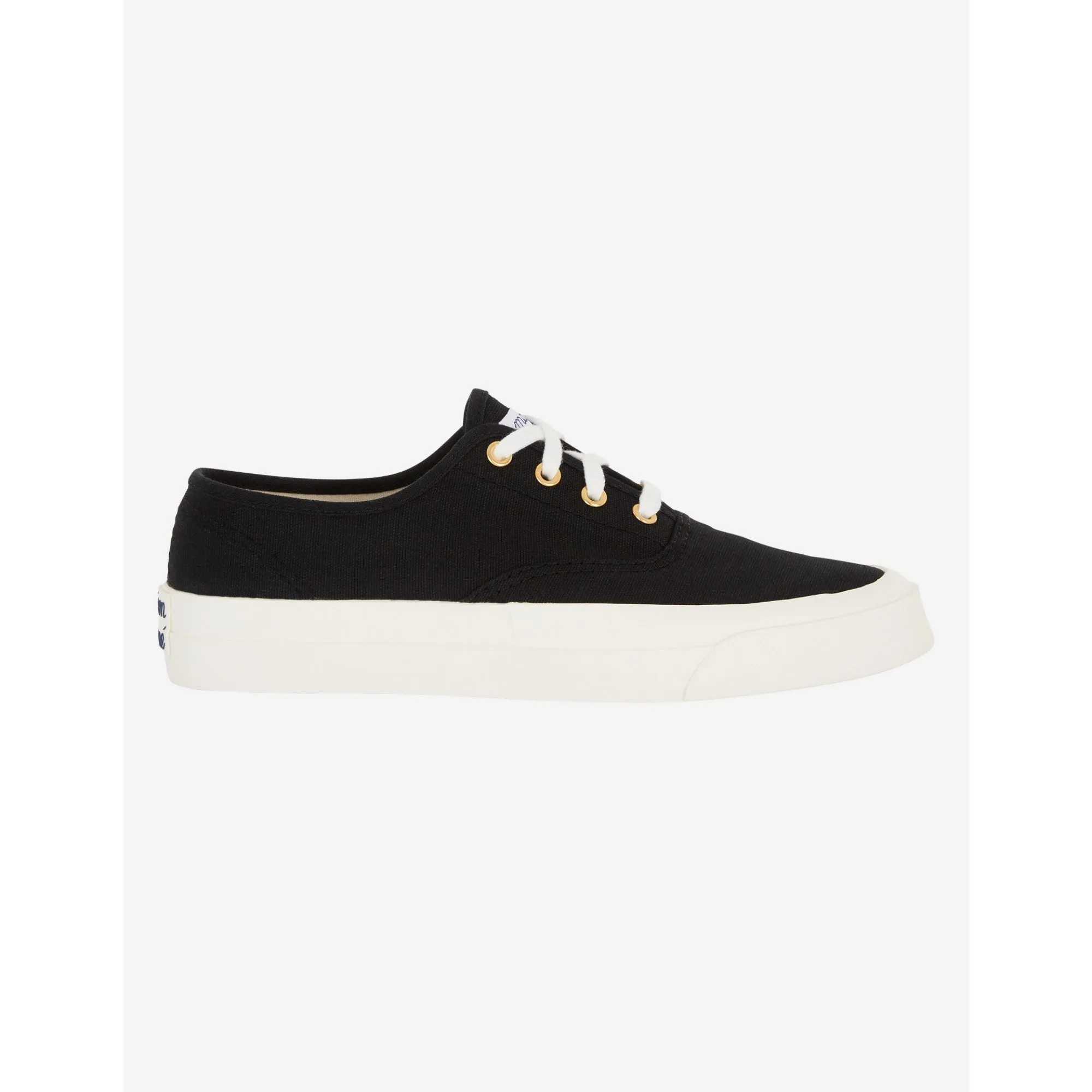 Unisex Canvas Laced Sneaker - Black