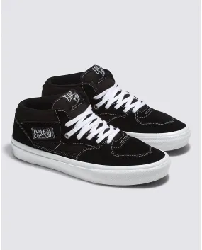 Vans Men's Skate Half Cab Shoe - Black White