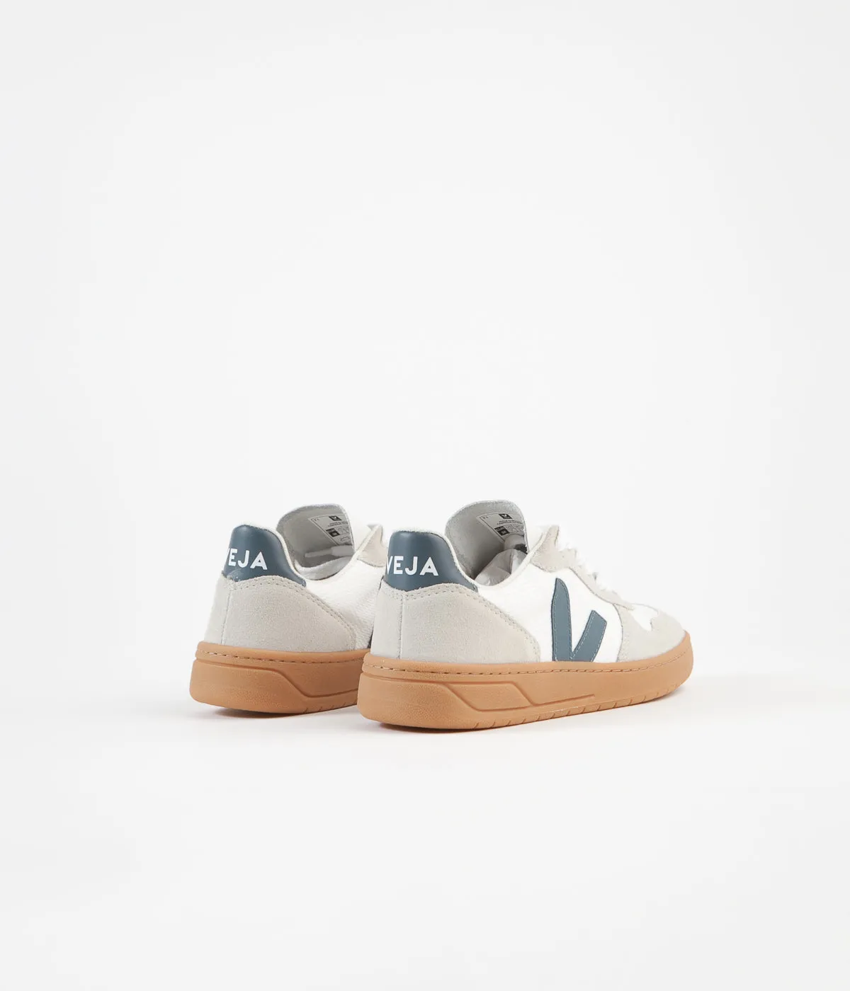 Veja Womens V-10 B-Mesh Shoes - White / California / Natural