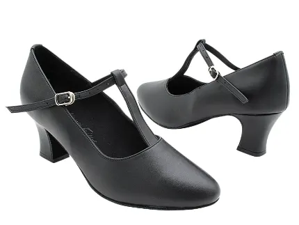 Very Fine Ballroom Shoes and Character Shoes with T-Strap 1682 In Stock